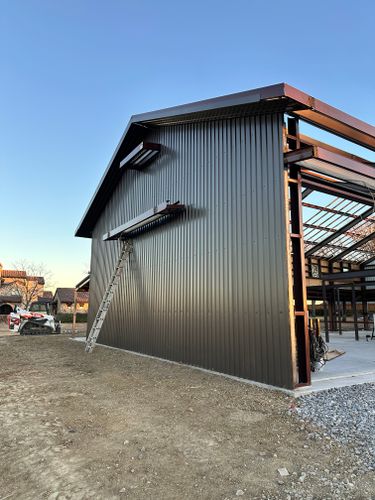 Custom Metal Buildings for CR Fabrication in Royse City, TX