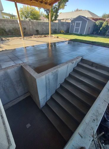 Concrete Slab Construction for CTE Concrete in Kaysville, UT