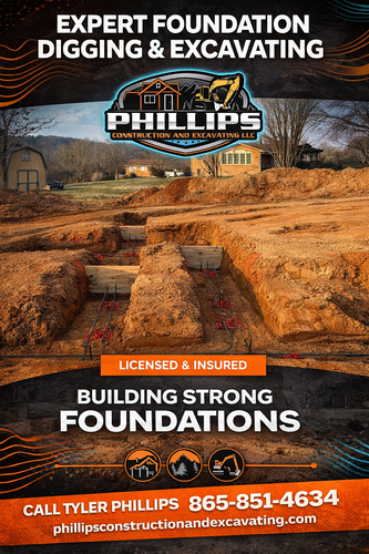  for Phillips Construction and Excavating in Seymour, TN