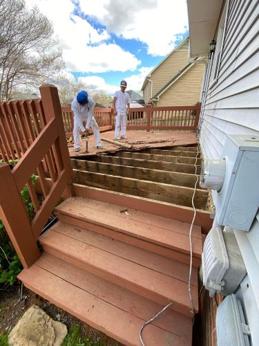 Wood repair. for KorPro Painting LLC  & pressure washing services  in Spartanburg, SC