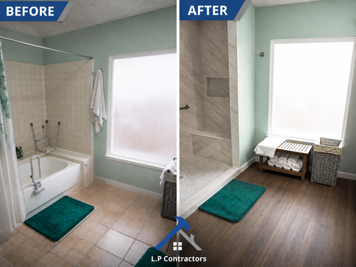Flooring for L.P. Contractors in San Antonio, Texas