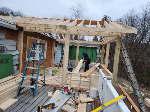 Carpentry for CHRISS CONSTRUCTION CORP. in Middletown, NY 