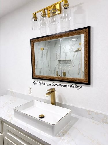 Bathroom Renovation for GrandOak Remodeling LLC in Schulenburg, TX