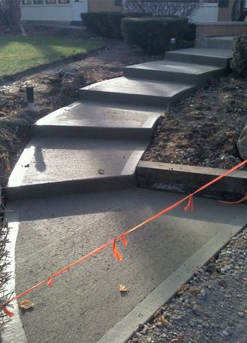 Concrete Installation for Arrowhead Masonry LLC  in Washington County, RI