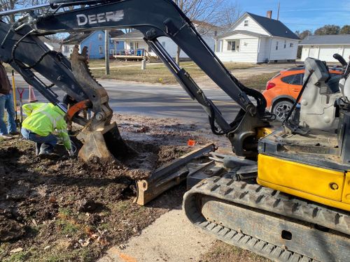 Driveway Install for TDC Excavating in Dubuque, IA