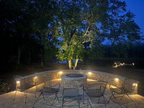Patio Design & Construction for Broker Post Ground Crew in Sussex County, DE