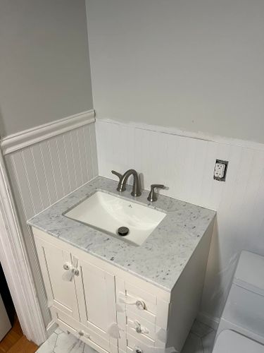 Bathroom Renovation for LCP Property Management  in Windham, NH