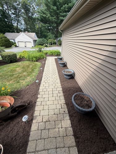 Garden Bed Installs for Blades of Glory LLC in Cheshire, CT