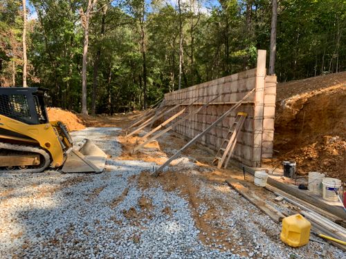 Land Clearing & Dirt Work for JW Johnson Construction in Linden, TN