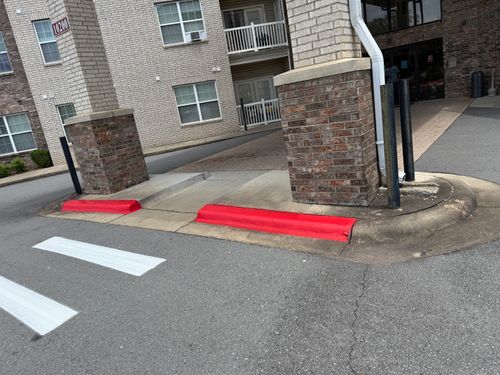 Parking Lot Striping for Straight Line Striping in Little Rock, AR