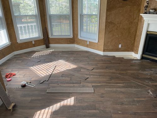 Flooring for SuperMike’s Remodeling  in Waller, TX