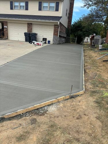 Concrete for Curtis Concrete Contracting in Trenton, OH