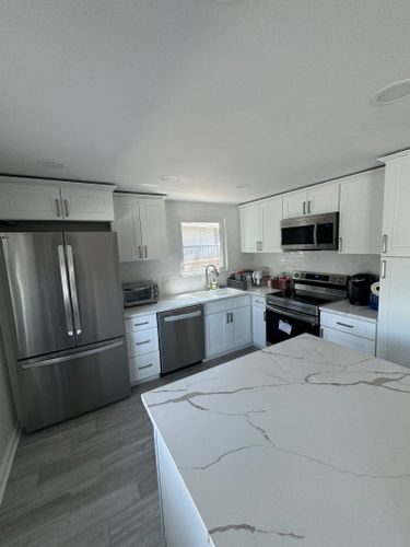 Kitchen Renovation for Williamson’s Father And Son Tile in Nineveh, IN