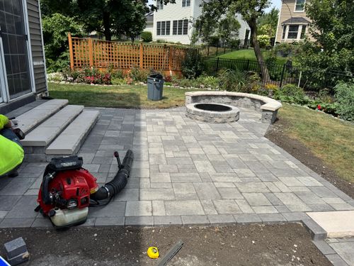 Patio Design & Construction for R&L Deluxe Landscaping in Hanover Park, IL