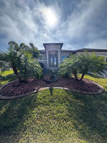 Landscaping for Rize N’ Grind  in Punta Gorda, FL
