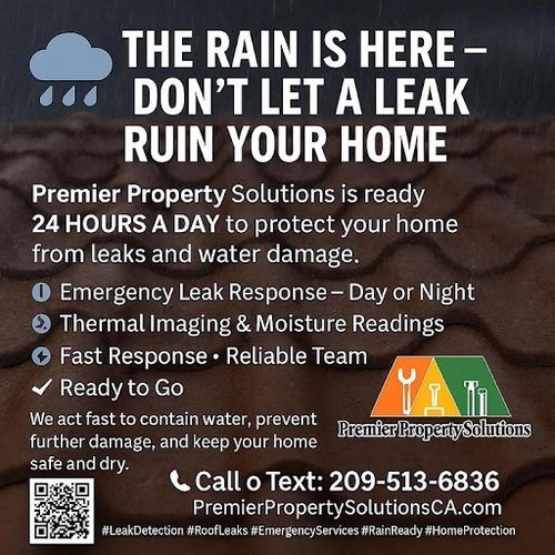 Leak Detection & Remediation for Premier Property Solutions in Manteca, CA