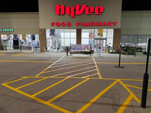 Line Striping for Midwest Line Striping LLC in Spirit Lake, IA