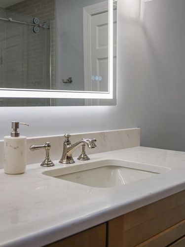 Bathroom Renovation for Top Pros Construction in Haverhill, MA