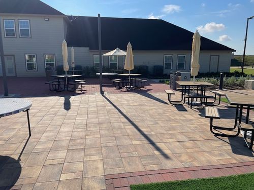 Paver Construction for Out Back Pool and Spa Creations in The Woodlands, TX