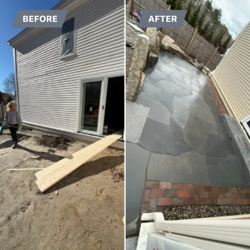 Patio Design & Construction for Organic Innovations Stonework and Design in Brunswick, ME