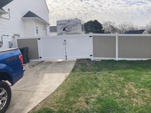 Vinyl Fencing for Sea Level Fence in Virginia Beach, VA