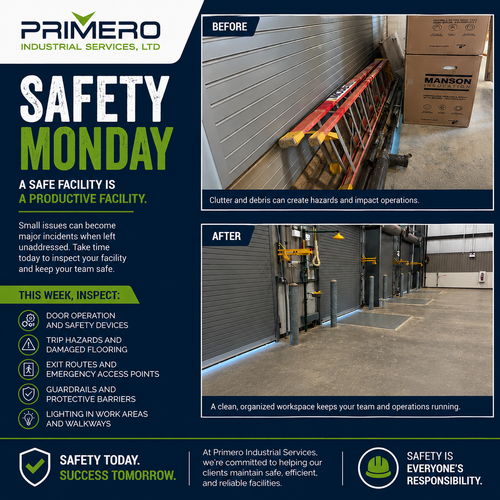 General Maintenance for Primero Industrial Services, LTD in Webster, TX