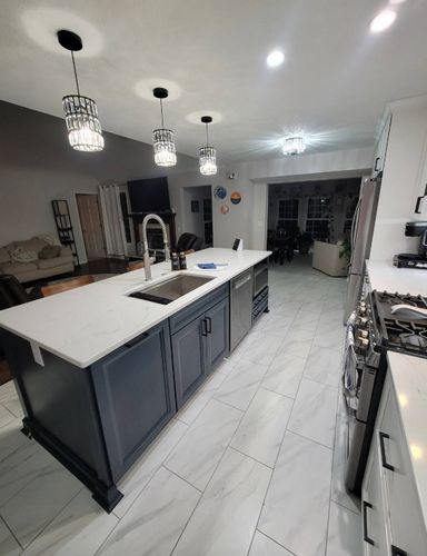 Ceiling Texture Application for Taylor Drywall LLC in Kansas City, MO