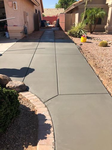 Concrete for Gaitan Custom Concrete LLC in Chandler, AZ