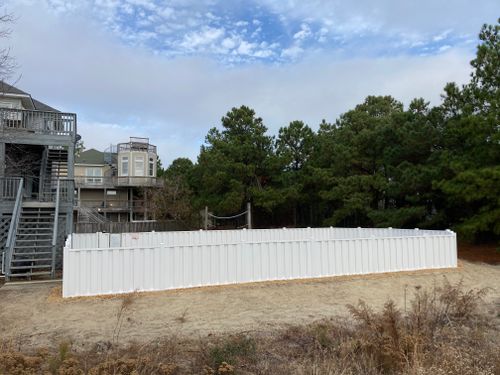 Vinyl Fencing for Sea Level Fence in Virginia Beach, VA