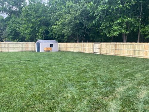 Wood Fencing for Sea Level Fence in Virginia Beach, VA