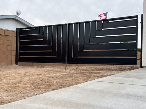 Gate Installation for All-Diaz Welding in Fort Mohave, AZ