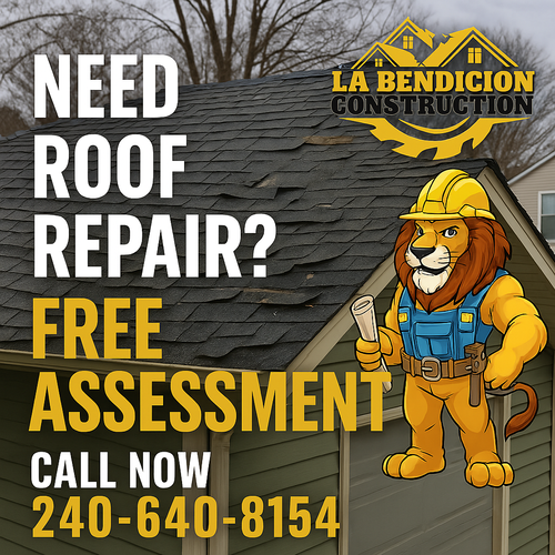 Roofing for La Bendicion Construction LLC in Annandale, VA