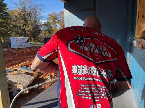 House and Roof Softwash for Oakland Power Washing in Clarksville, TN