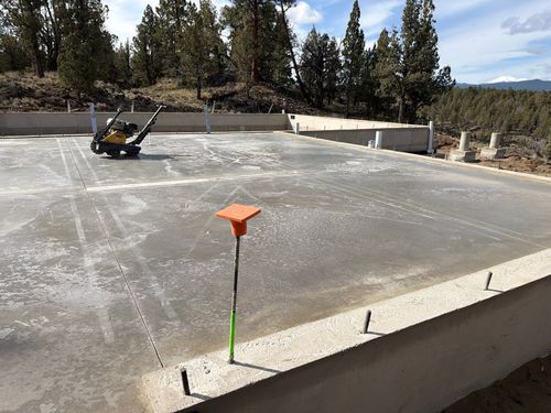 Foundation Work for TJR Concrete and Construction in Bend, OR