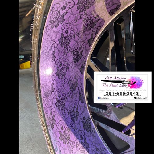 Custom Automotive Paint for Call Allyson “The Paint Lady” LLC in Mobile, AL