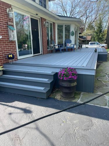 Deck & Patio Installation for BASE Contracting in Dundee,  MI