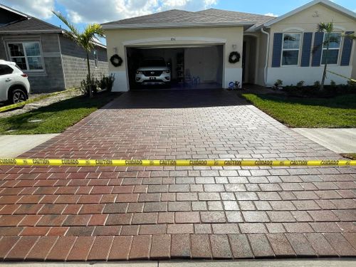 Paver Sealing for Brightside Exterior Cleaning in Cape Coral, FL