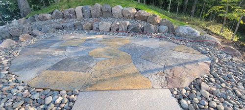 Landscape Installation for Wurm Lawn and Landscape in Maple Lake, MN