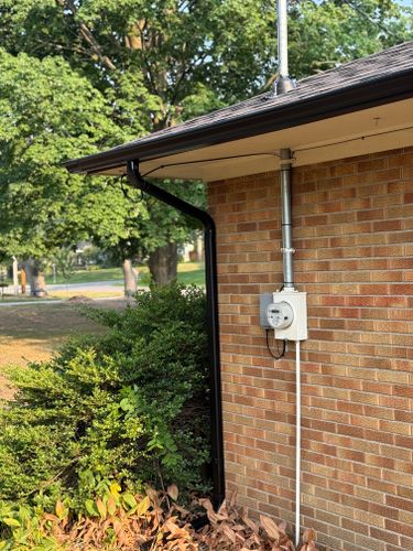 5 Inch Seamless Gutters for KC Custom Exteriors in Muskegon, MI