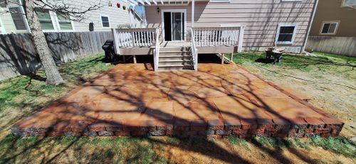Patio Design & Construction for Level-Up Masonry in Fountain, CO