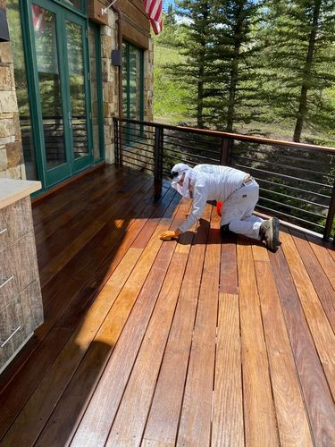 Decks and Custom Finishes for Mountain Custom Painters LLC in , 