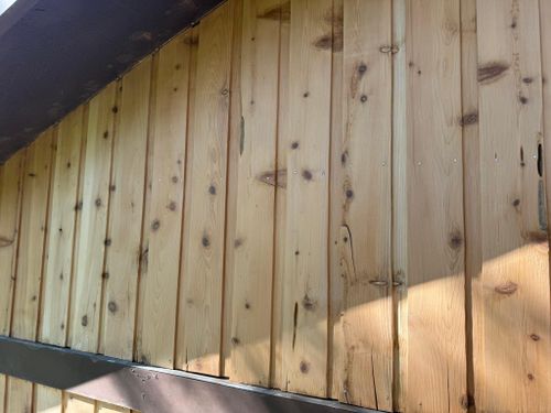 Sanding for Wild West Log home specialists in Corvallis, MT