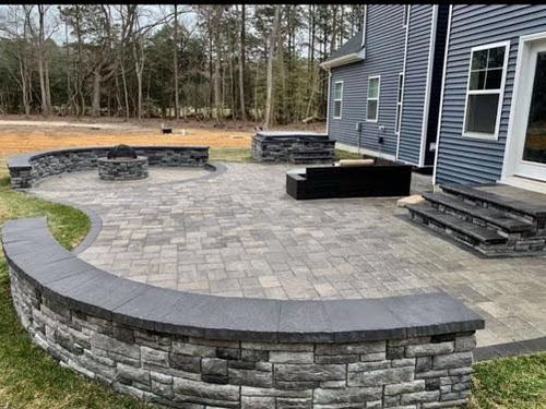 Paver Patios for Buildsmore Contracting Inc in East Windsor Township, NJ