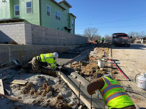 Porches, Patios, & Firepits for Whitfield Concrete Construction in Solsberry, IN