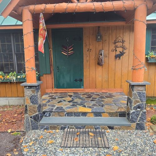 Patio Design & Construction for 207 Stone Work in Gray, ME