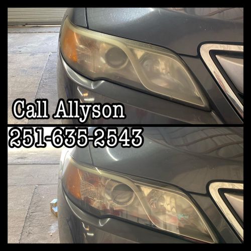 Headlight Tint & Reconditioning for Call Allyson “The Paint Lady” LLC in Mobile, AL