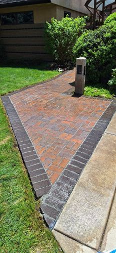 Landscape Installation for Level-Up Masonry in Fountain, CO