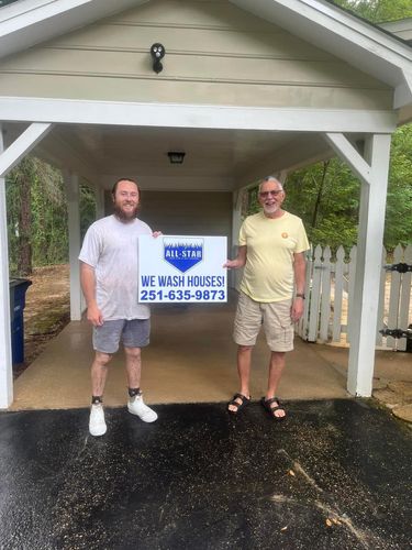 Pressure Washing for All-Star Lawn Care & Soft Washing in Mobile, AL