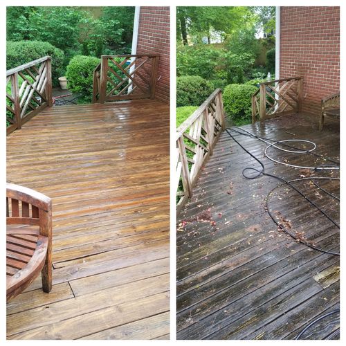 Deck & Patio Cleaning for Shoals Pressure Washing in North Alabama, 