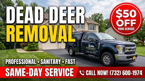 Dead Deer Removal for AllStarr Dead Animal Dead Deer Removal Service in Manchester Township, NJ